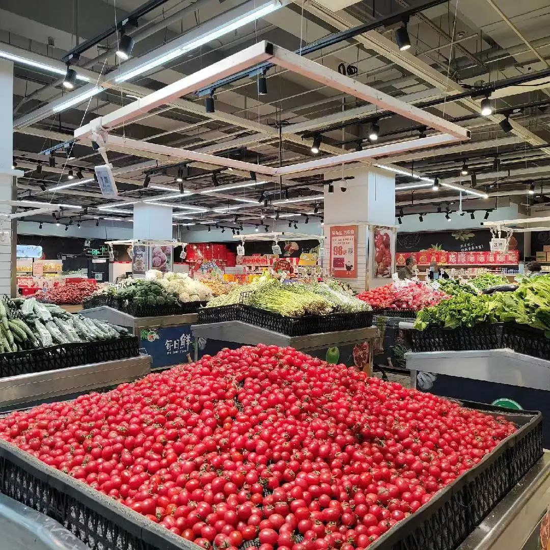 新發地市場蔬菜上市量穩定在2萬噸左右  豐臺各大商超、市場供應充足