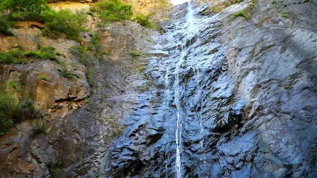 京西第一疊瀑清涼界景區正式對外開放
