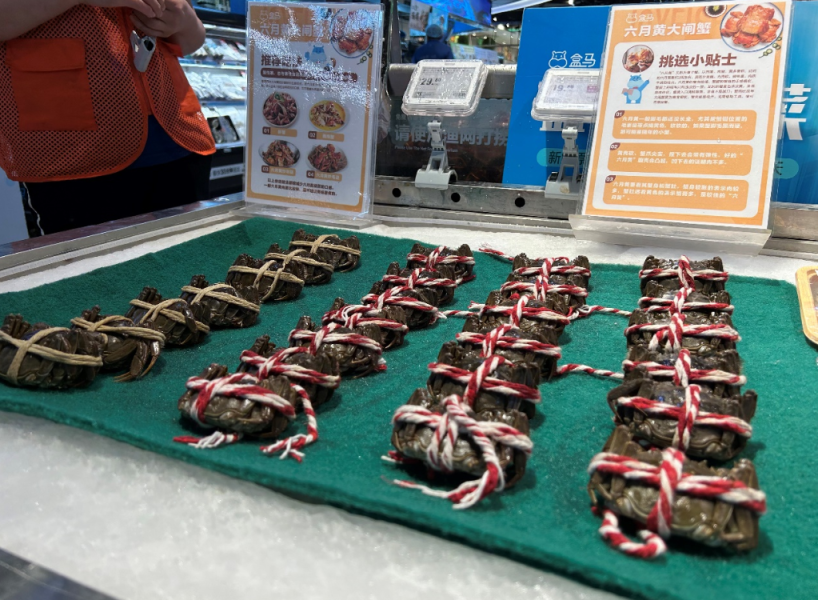 尝鲜今年第一口大闸蟹，“六月黄”在京开售