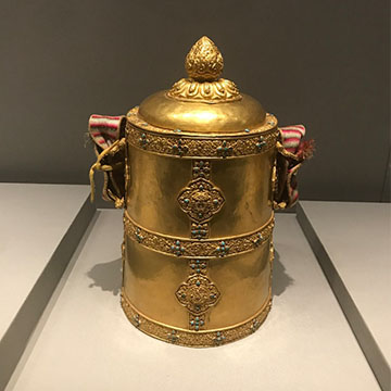 首都博物馆“天路文华——西藏历史文化展”展西藏独特文化